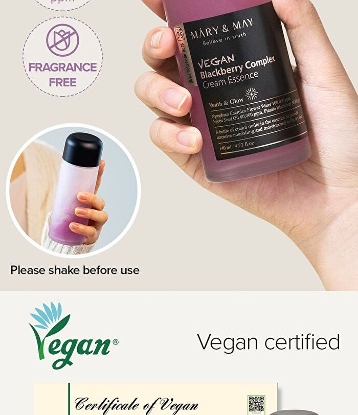 Vegan Blackberry Complex Cream Essence Mini - 30ml