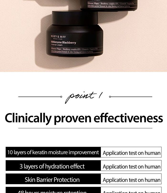 Idebenone Blackberry Intense Cream Mini - 12g