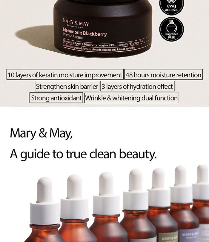 Idebenone Blackberry Intense Cream Mini - 12g