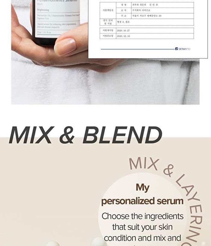 Niacinamide + Chaenomeles Sinensis Serum Mini - 10ml