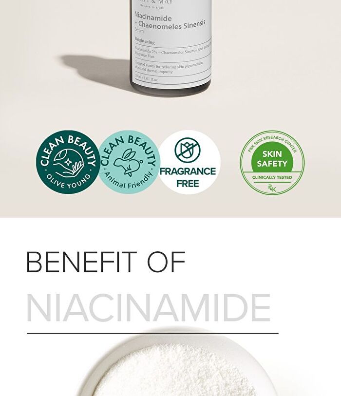 Niacinamide + Chaenomeles Sinensis Serum Mini - 10ml