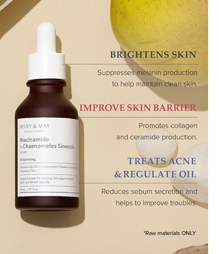 Niacinamide + Chaenomeles Sinensis Serum Mini - 10ml