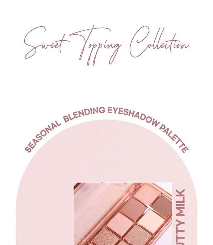 Seasonal Blending Eyeshadow Palette - 6 Types - #04 Sunlit Citrus