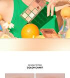Seasonal Blending Eyeshadow Palette - 6 Types - #04 Sunlit Citrus