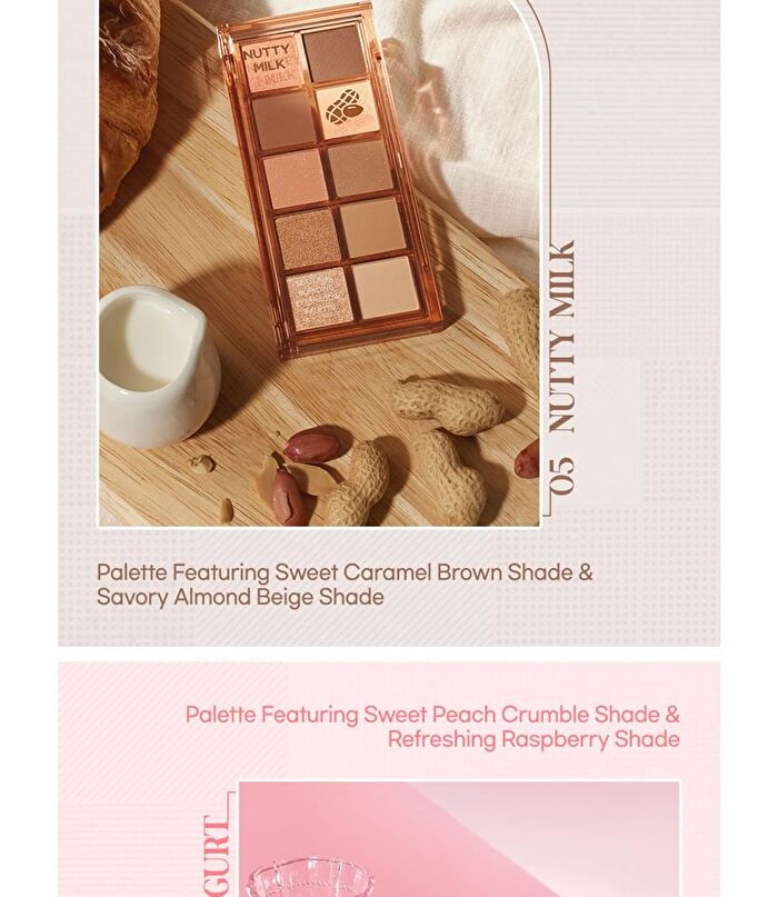 Seasonal Blending Eyeshadow Palette - 6 Types - #04 Sunlit Citrus