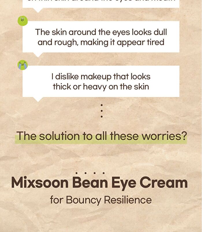 mixsoon Bean Eye Cream - 20ml