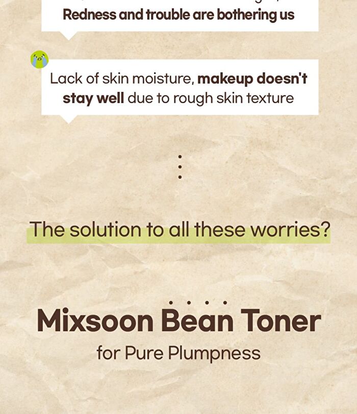 mixsoon Bean Toner - 300ml