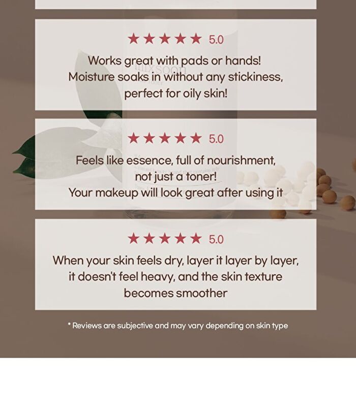 mixsoon Bean Toner - 300ml