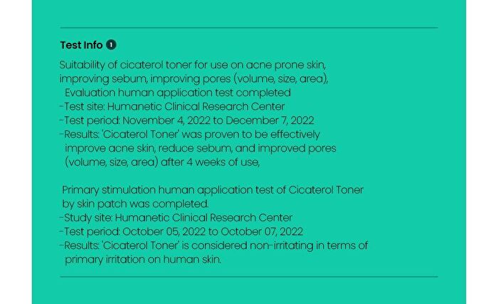 Cicaterol Toner - Renewed - 200ml