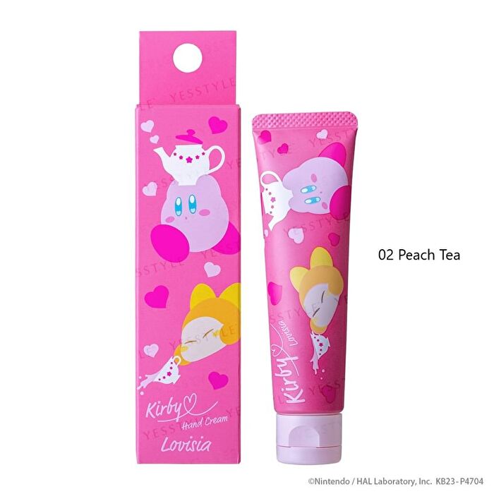 Kirby\'s Dream Land Hand Cream Heart Series - 01 Black Tea