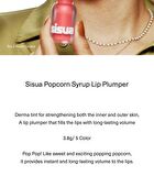 Sisua Popcorn Syrup Lip Plumper - 5 Colors - No. 3 Neon Guava