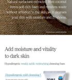 Cleansing Foam - 2 Types - Acne