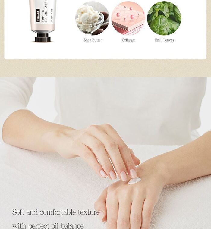 Romantic Perfume Hand Cream - 5 Types - Hyaluronic Acid