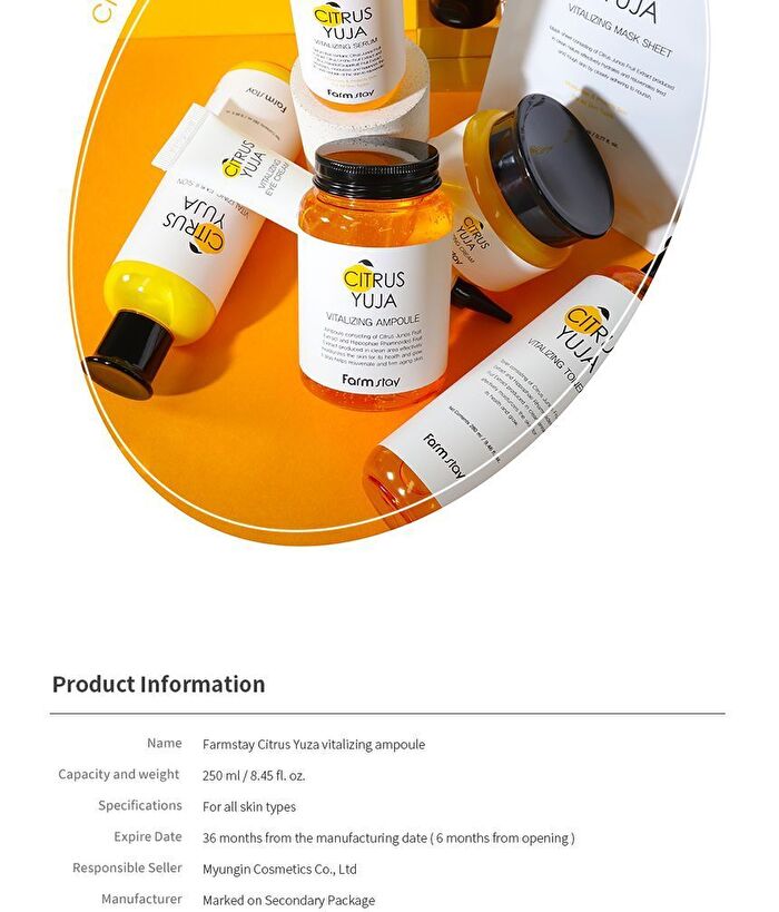 Citrus Yuja Vitalizing Ampoule - 250ml