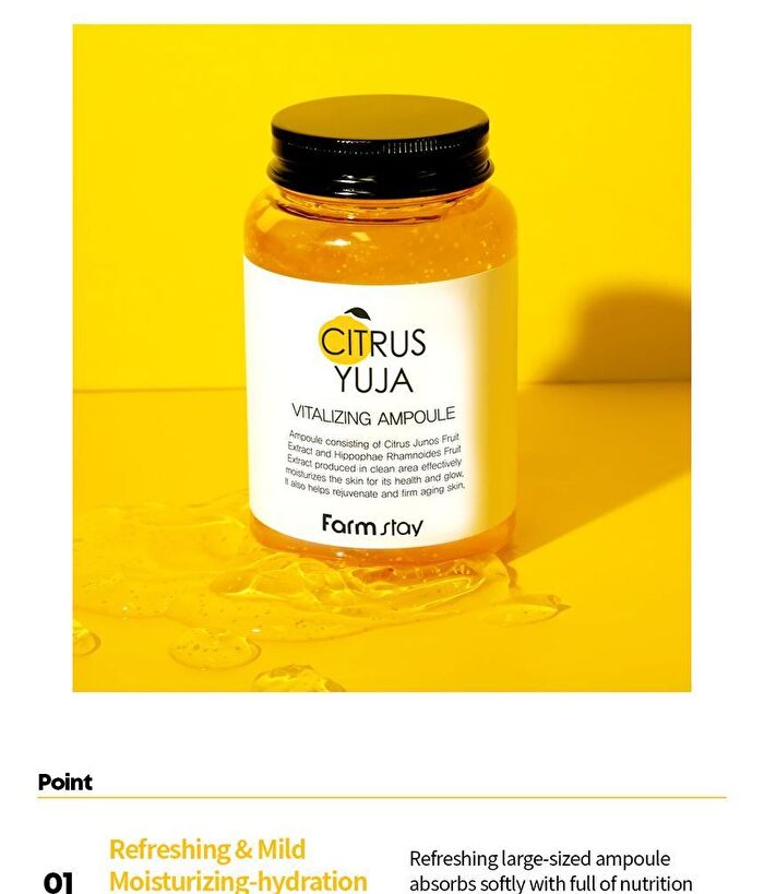 Citrus Yuja Vitalizing Ampoule - 250ml
