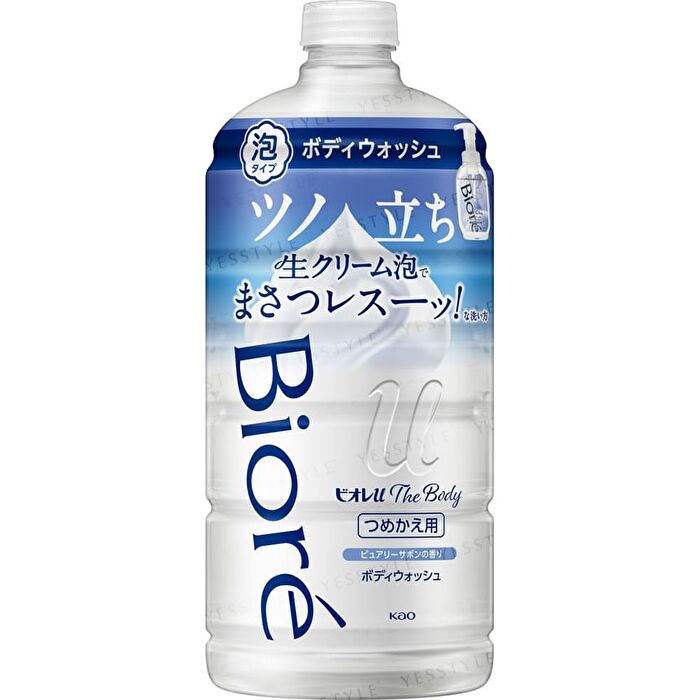 Biore U The Body Foam Type Body Soap - Moisture Smooth  - 780ml Refill