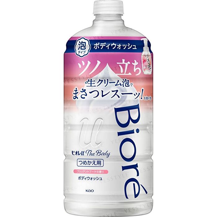 Biore U The Body Foam Type Body Soap - Moisture Smooth  - 780ml Refill