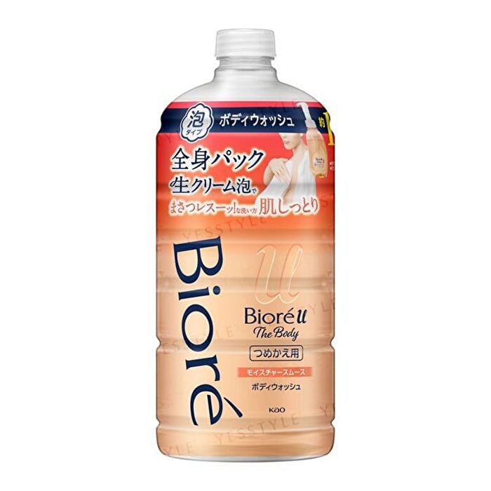 Biore U The Body Foam Type Body Soap - Moisture Smooth  - 780ml Refill