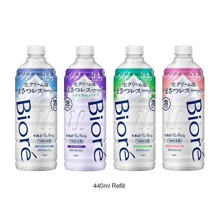 Biore U The Body Foam Type Body Soap - Moisture Smooth  - 780ml Refill