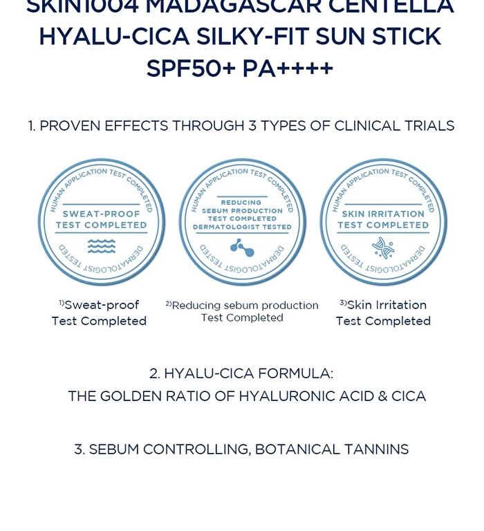 SKIN1004 Hyalu Cica Sunsational Kit - 3 pcs