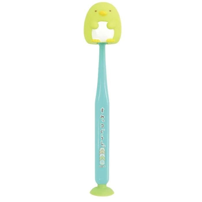 Sumikko Gurashi Toothbrush with Sucker & Cap Penguin? - 1 pc