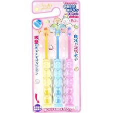 Sumikkogurashi Pitatto Toothbrush with Sucker Sst - 3 pcs