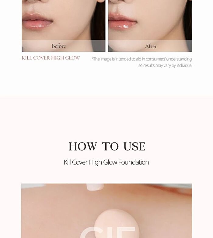 Kill Cover High Glow Foundation - 3 Colors - #02 Lingerie
