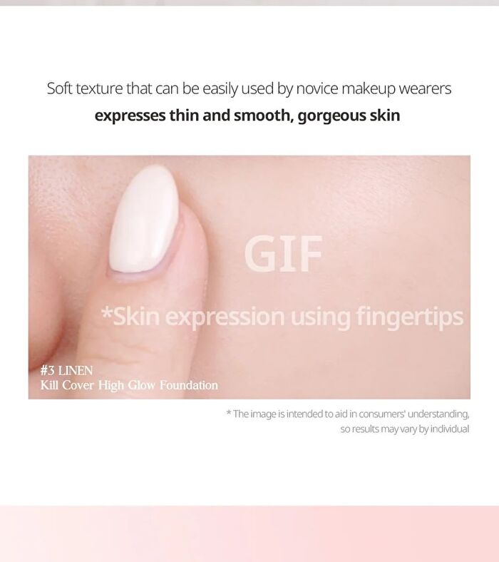 Kill Cover High Glow Foundation - 3 Colors - #02 Lingerie