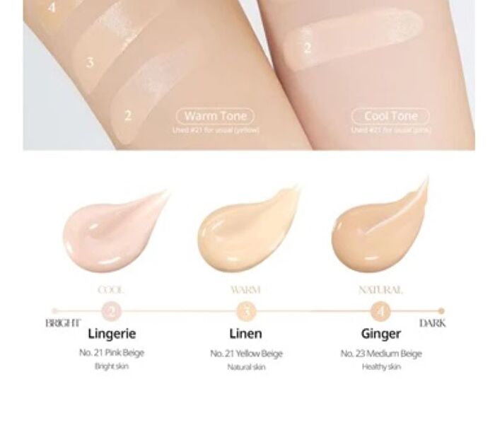 Kill Cover High Glow Cushion Set - 3 Colors - #03 Linen