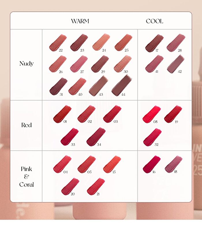 peripera Ink The Velvet - 44 Colors - #44 Chestnut Nude