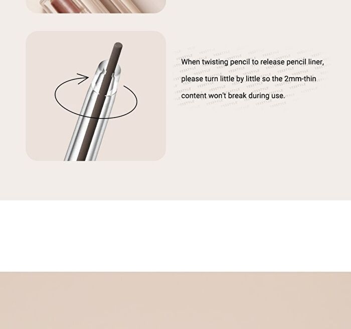 peripera Speedy Pencil Liner - 5 Colors - #02 Neutral Brown