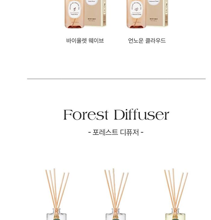 Forest Scented Body Scrub - 2 Types - #01 White Dazzle