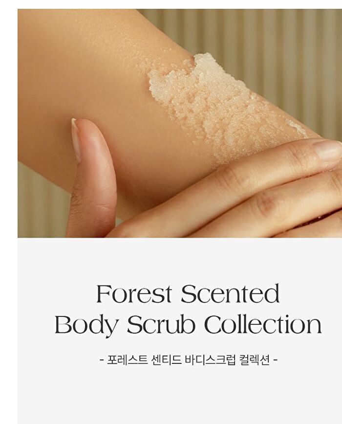 Forest Scented Body Scrub - 2 Types - #01 White Dazzle