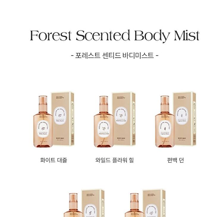 Forest Scented Body Scrub - 2 Types - #02 Unknown Cloud