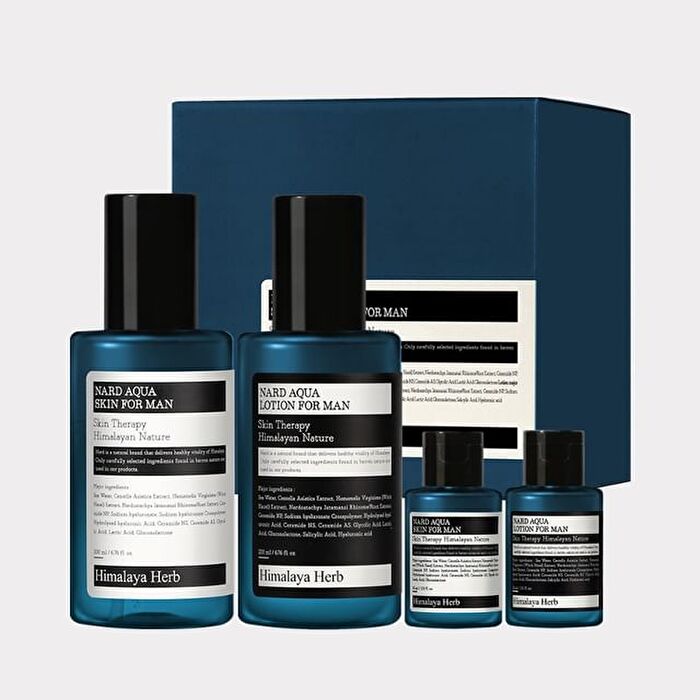 Nard Aqua Skin & Lotion Set For Man - 4 pcs