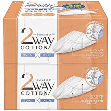 Cotton labo 2 Way Cotton Pad - 80 pcs x 2