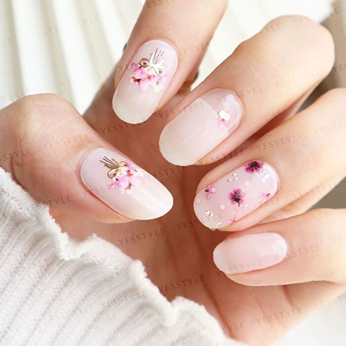 Blossomes On The Path Nail Art Stickers - 24 pcs
