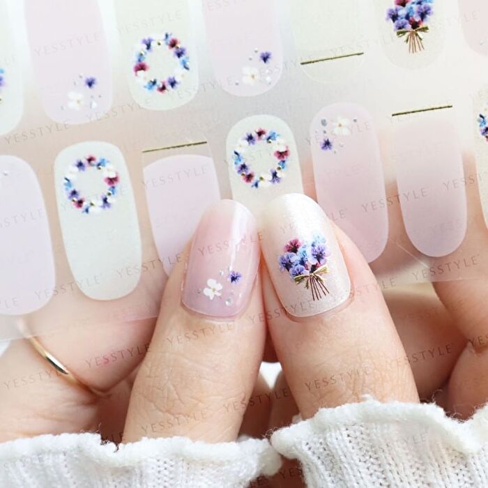 Promise Of Cobalt Nail Art Stickers - 24 pcs