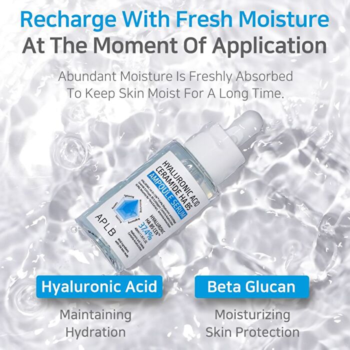 Aplb Hyaluronic Acid Ceramide HA B5 Ampoule Serum - 40ml