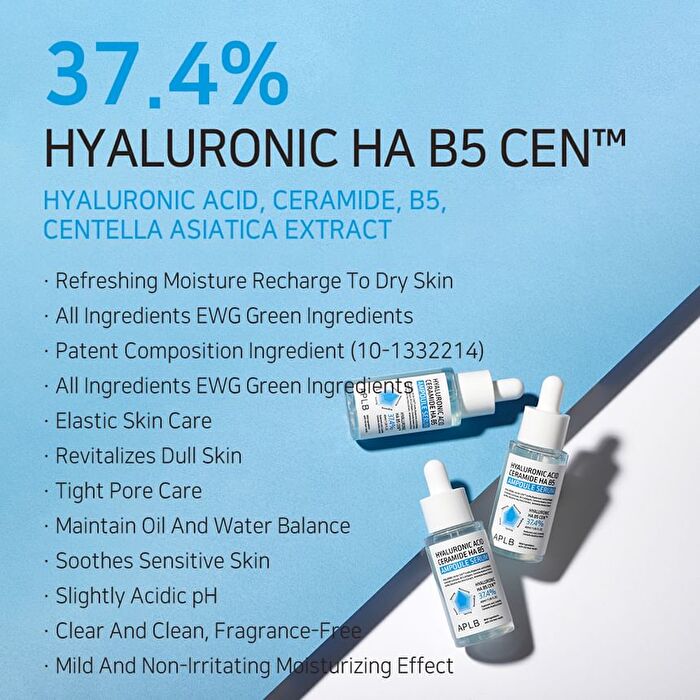 Aplb Hyaluronic Acid Ceramide HA B5 Ampoule Serum - 40ml