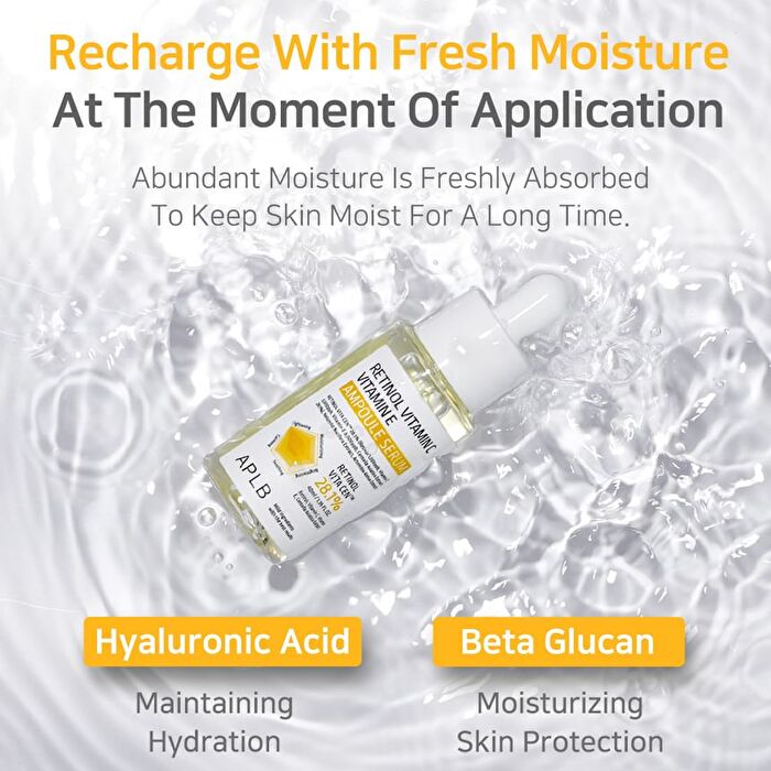 Aplb Retinol Vitamin C Vitamin E Ampoule Serum - 40ml