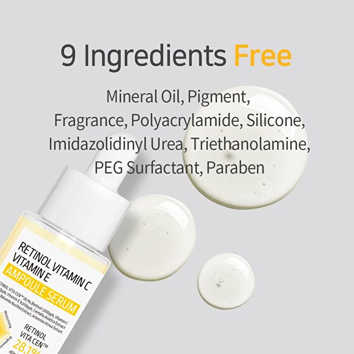 Aplb Retinol Vitamin C Vitamin E Ampoule Serum - 40ml