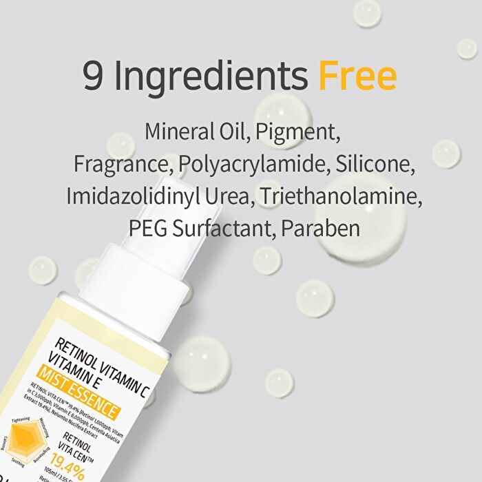 Aplb Retinol Vitamin C Vitamin E Mist Essence - 105ml