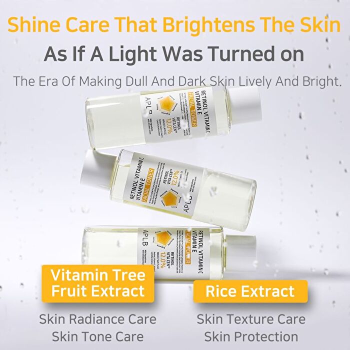 Aplb Retinol Vitamin C Vitamin E Facial Toner - 160ml