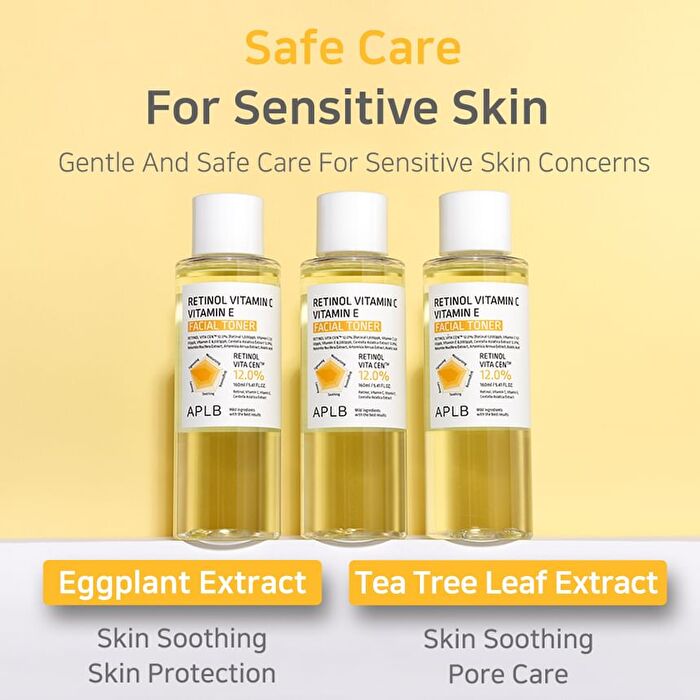 Aplb Retinol Vitamin C Vitamin E Facial Toner - 160ml