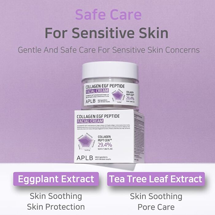 Aplb Collagen EGF Peptide Facial Cream - 55ml