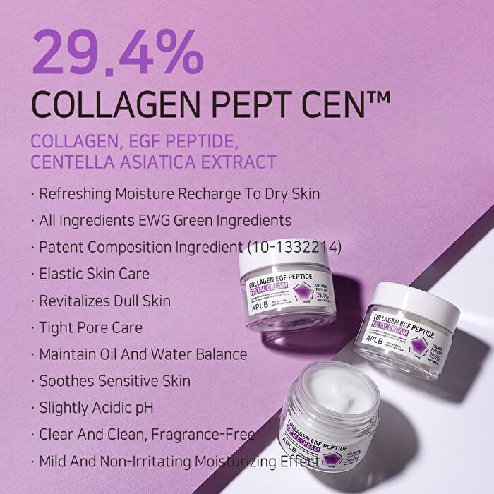 Aplb Collagen EGF Peptide Facial Cream - 55ml