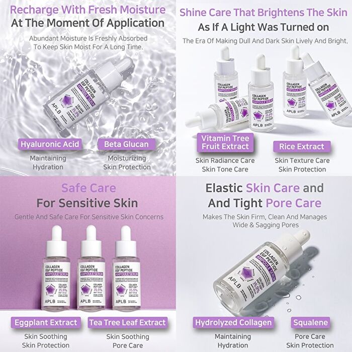 Aplb Collagen EGF Peptide Ampoule Serum - 40ml