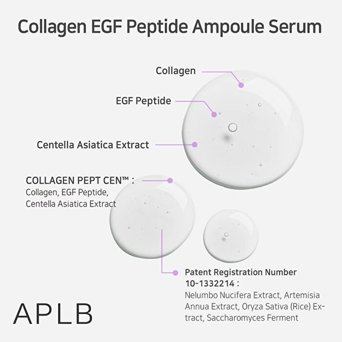 Aplb Collagen EGF Peptide Ampoule Serum - 40ml