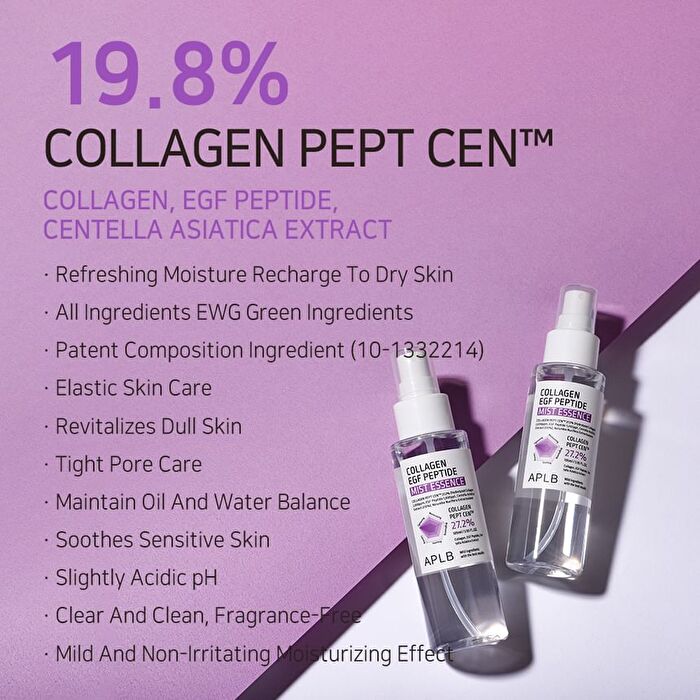 Aplb Collagen EGF Peptide Mist Essence - 105ml